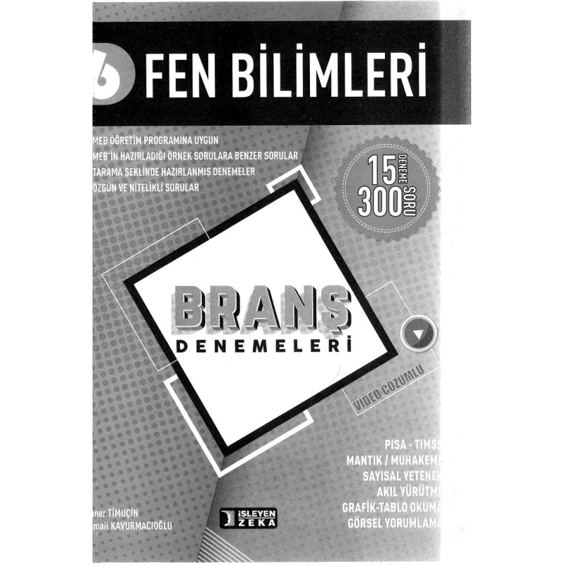 FEN BİLİMLERİ BRANŞ DENEMELERİ