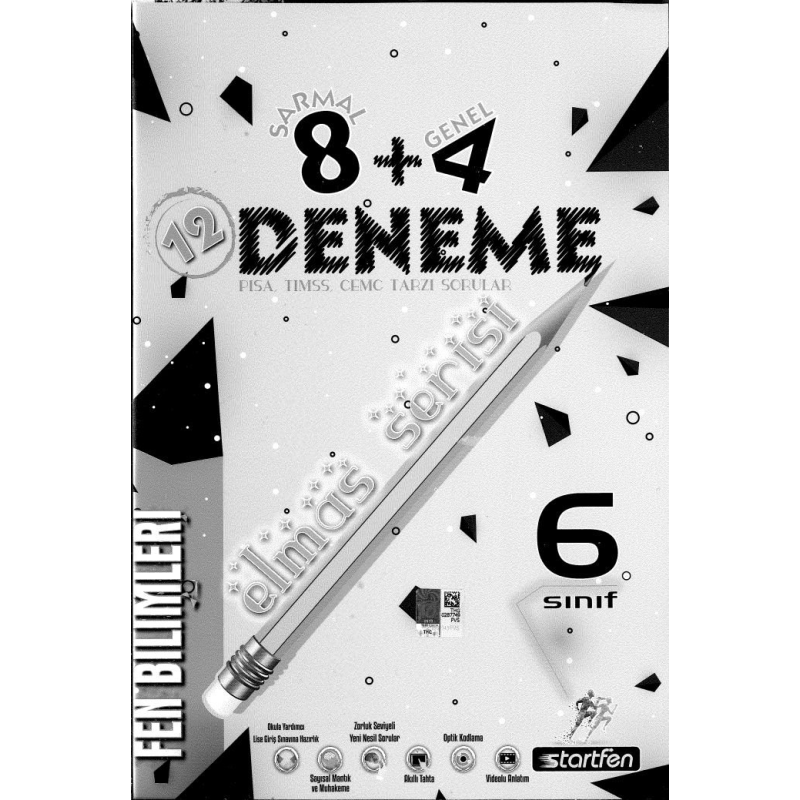 12 DENEME ELMAS SERİSİ FEN BİLİMLERİ