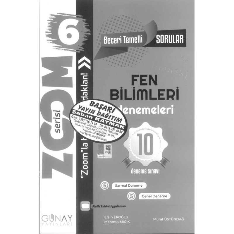 FEN BİLİMLERİ DENEME 10 DENEME SINAVI