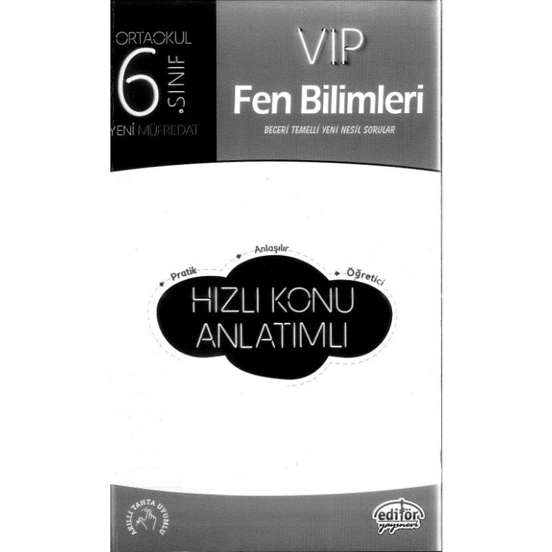 VIP FEN BİLİMLERİ HIZLI KONU ANLATIMLI