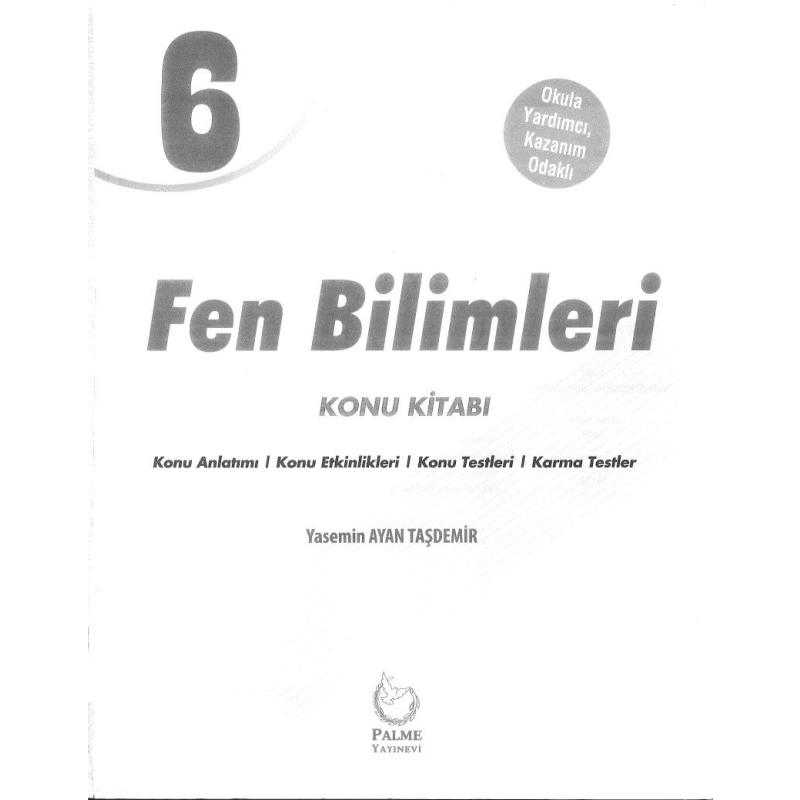 FEN BİLİMLERİ KONU KİTABI