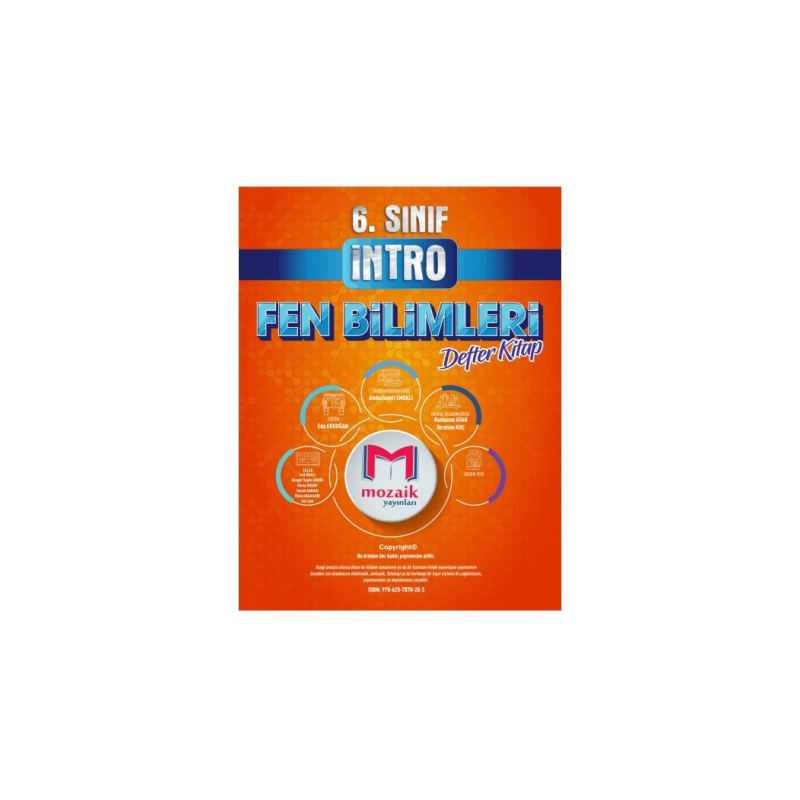 İNTRO FEN BİLİMLERİ DEFTER KİTAP