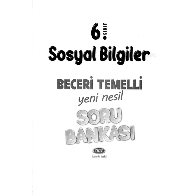 SOSYAL BİLGİLER SORU BANKASI