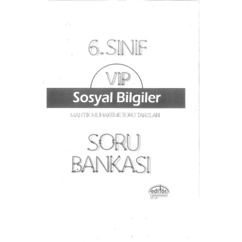 VIP SOSYAL BİLGİLER SORU BANKASI
