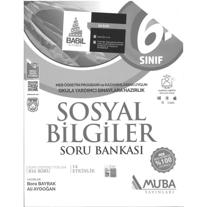 SOSYAL BİLGİLER SORU BANKASI