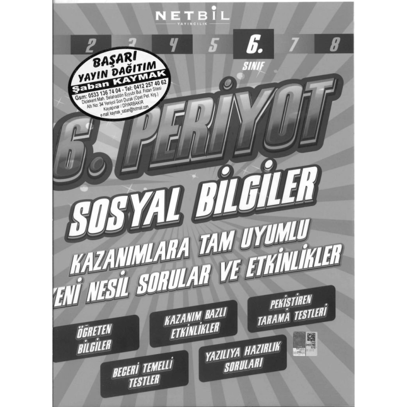 6. PERİYOT SOSYAL BİLGİLER YENİ NESİL SORULAR