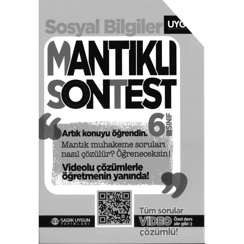 SOSYAL BİLGİLER MANTIKLI SON TEST