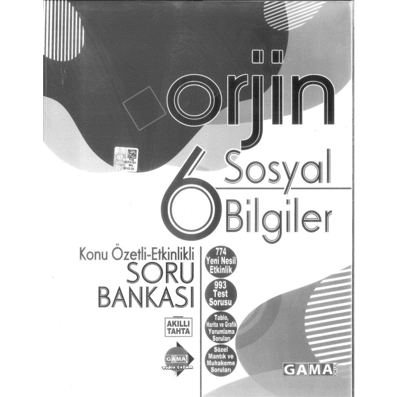 ORJİN SOSYAL BİLGİLER SORU BANKASI