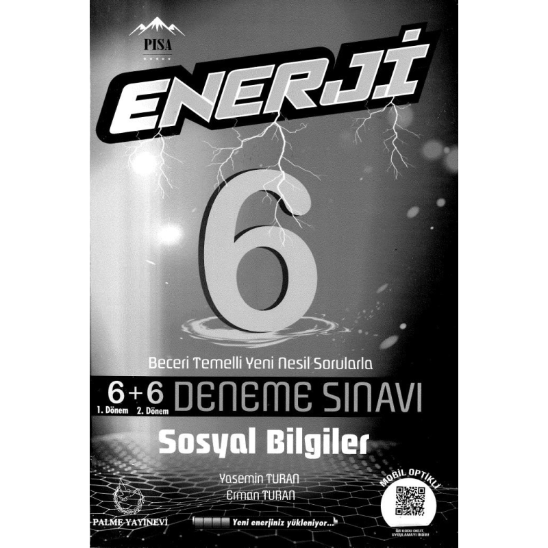 ENERJİ 6+6 DENEME SINAVI SOSYAL BİLGİLER