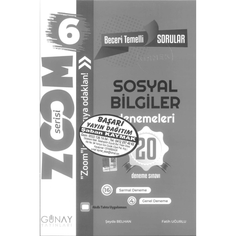 SOSYAL BİLGİLER DENEMELERİ