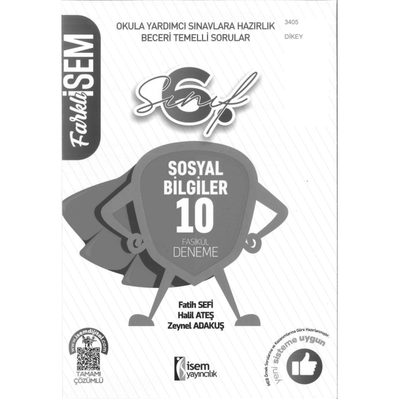 SOSYAL BİLGİLER 10 FASİKÜL DENEME