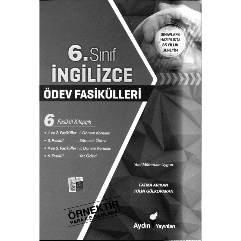 İNGİLİZCE ÖDEV FASİKÜLLERİ