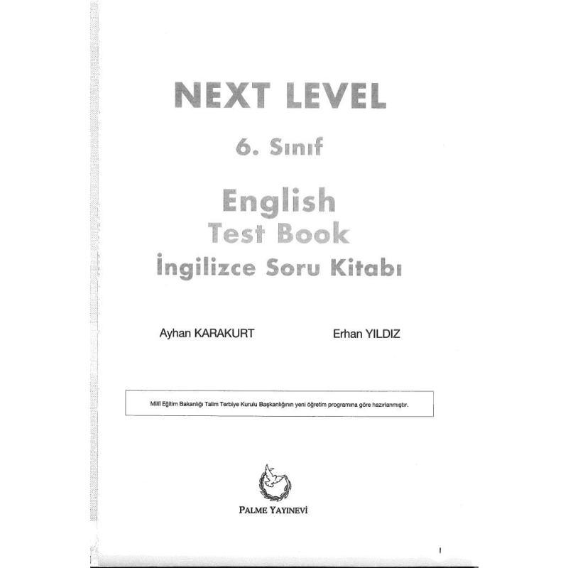 NEXT LEVEL ENGLISH TEST BOOK İNGİLİZCE SORU KİTABI