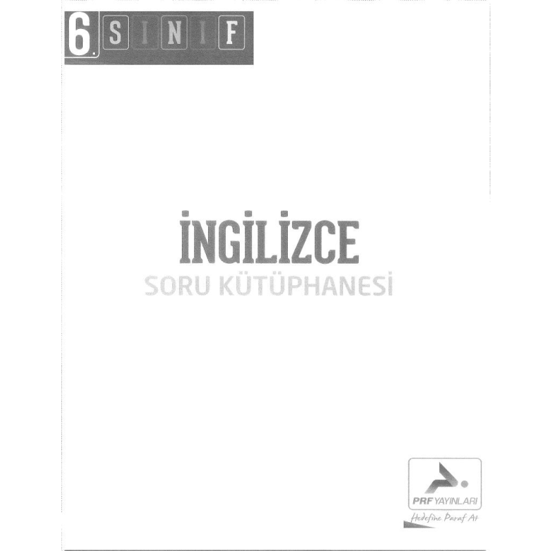 İNGİLİZCE SORU KÜTÜPHANESİ