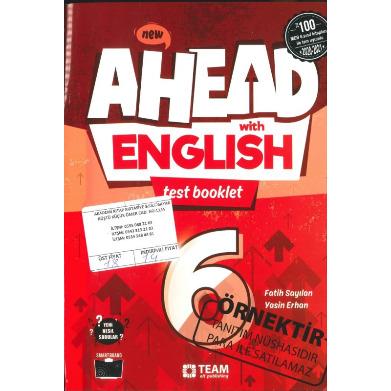 AHEAD WITH ENGLISH TEST BOOKLET