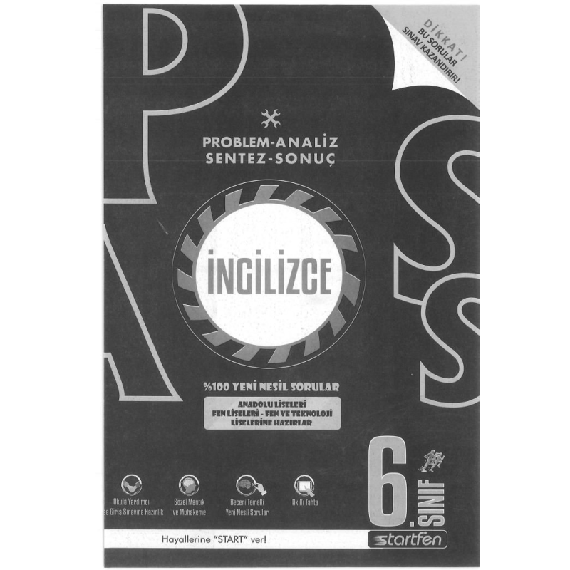 PROBLEM ANALİZ SENTEZ SONUÇ İNGİLİZCE