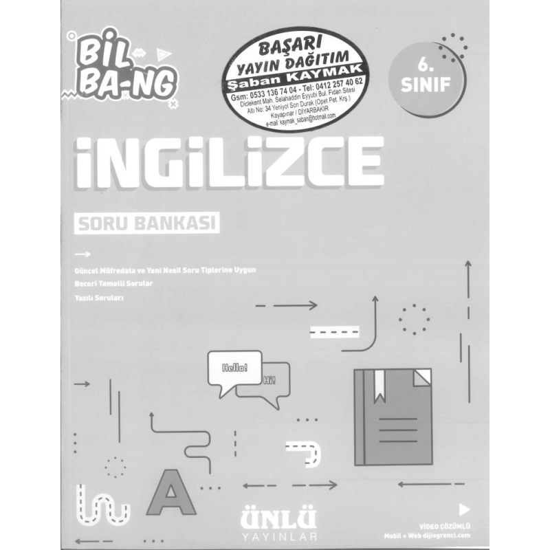 İNGİLİZCE SORU BANKASI BİL BA-NG