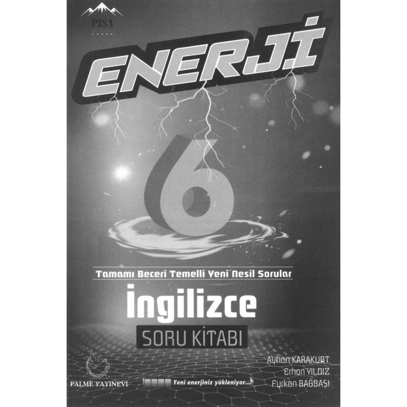 ENERJİ İNGİLİZCE SORU KİTABI