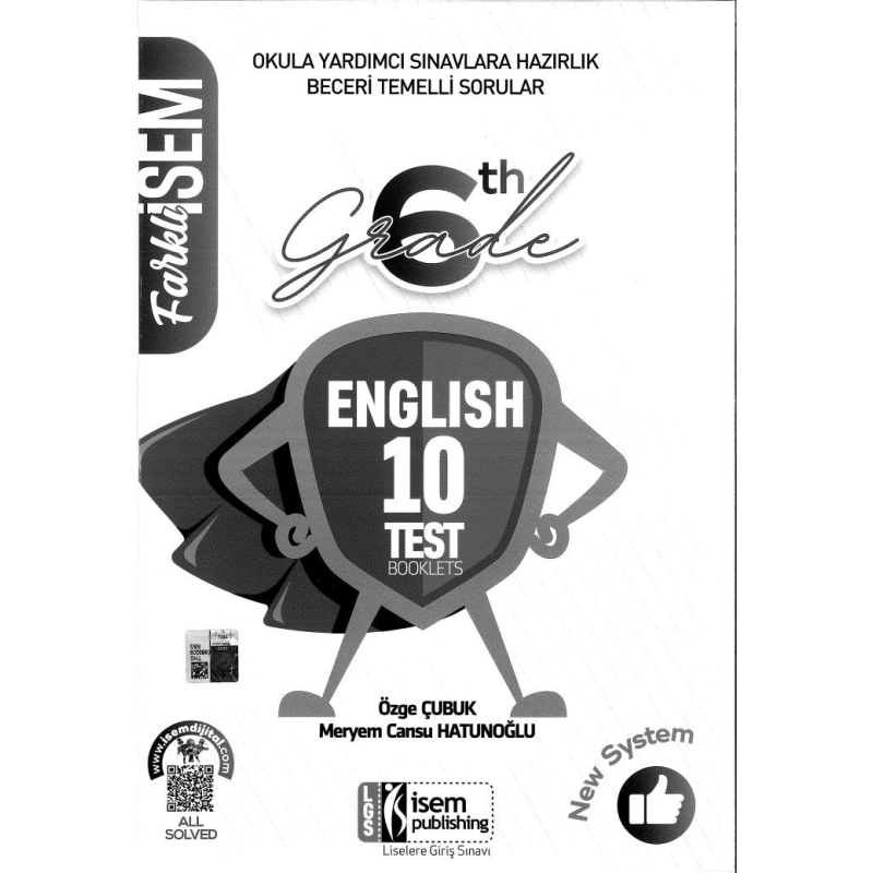 ENGLISH 10 TEST BOOKLETS