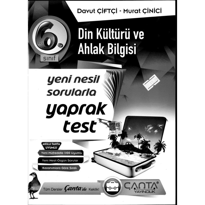 DİN KÜLTÜRÜ VE AHLAKA BİLGİSİ YAPRAK TEST