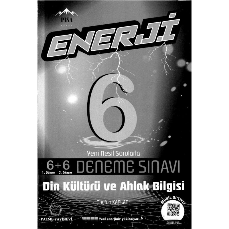 ENERJİ 6+6 DENEME SINAVI DİN KÜLTÜRÜ VE AHLAK BİLGİSİ