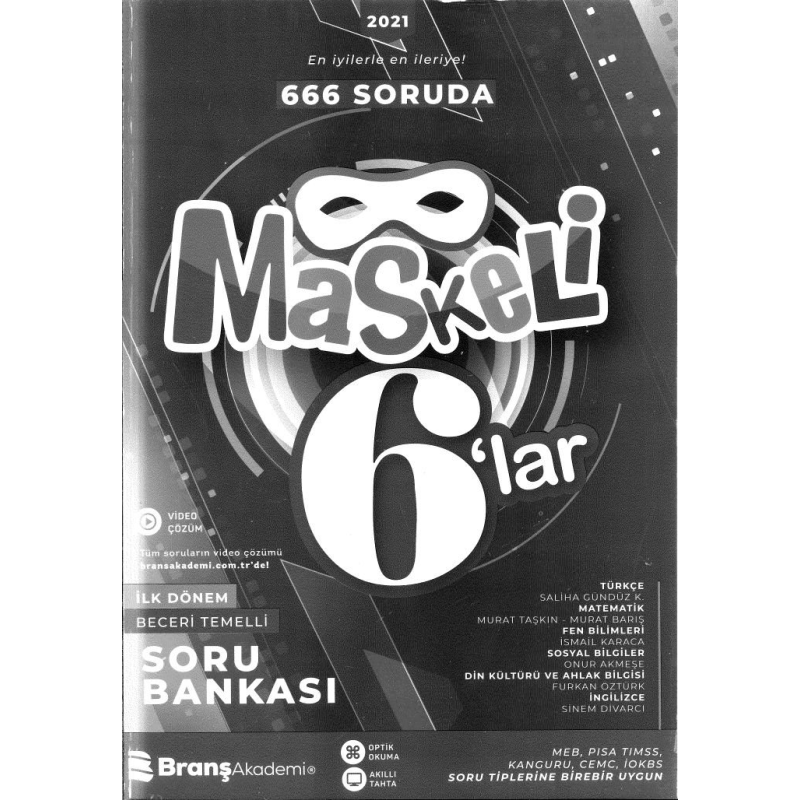 MASKELİ 6'LAR SORU BANKASI