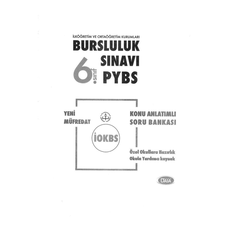 BURSLULUK SINAVI PYBS KONU ANLATIMLI SORU BANKASI