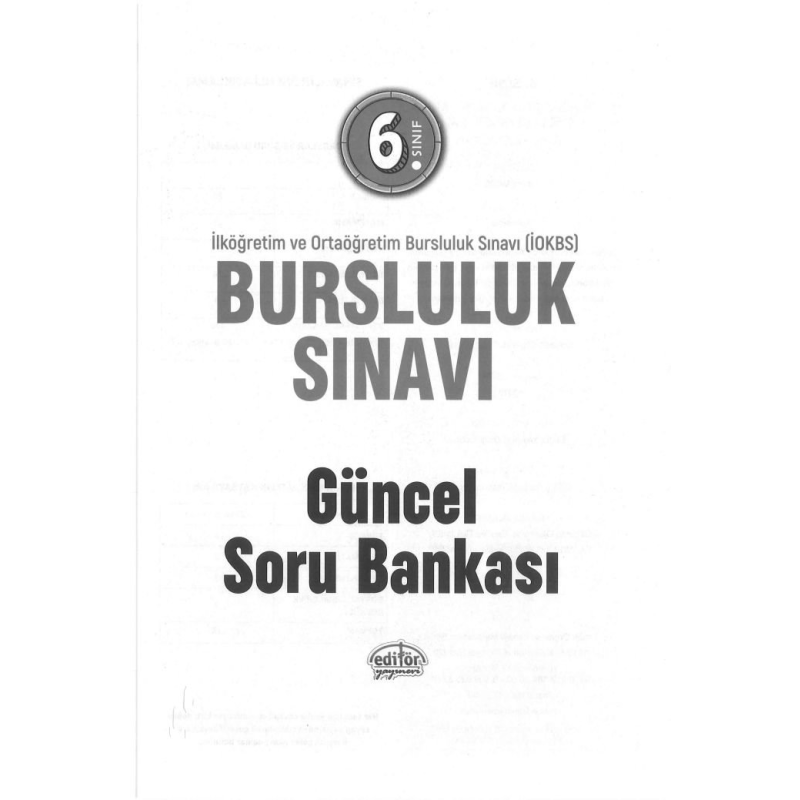BURSLULUK SINAVI GÜNCEL SORU BANKASI