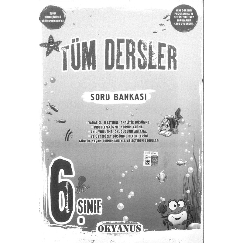 TÜM DERSLER SORU BANKASI