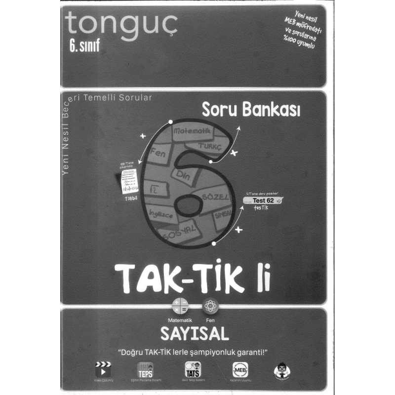 TAK-TİK'Lİ SAYISAL SORU BANKASI
