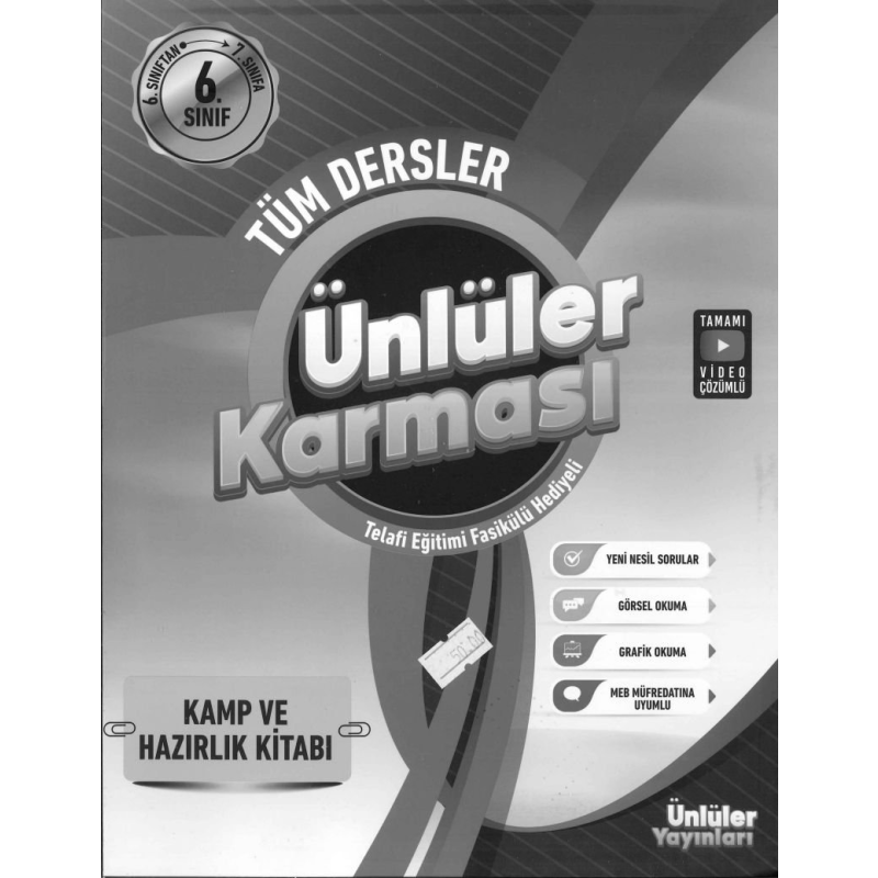 TÜM DERSLER ÜNLÜLER KARMASI