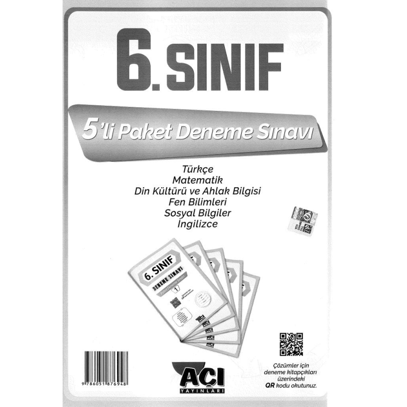 5'Lİ PAKET DENEME SINAVII