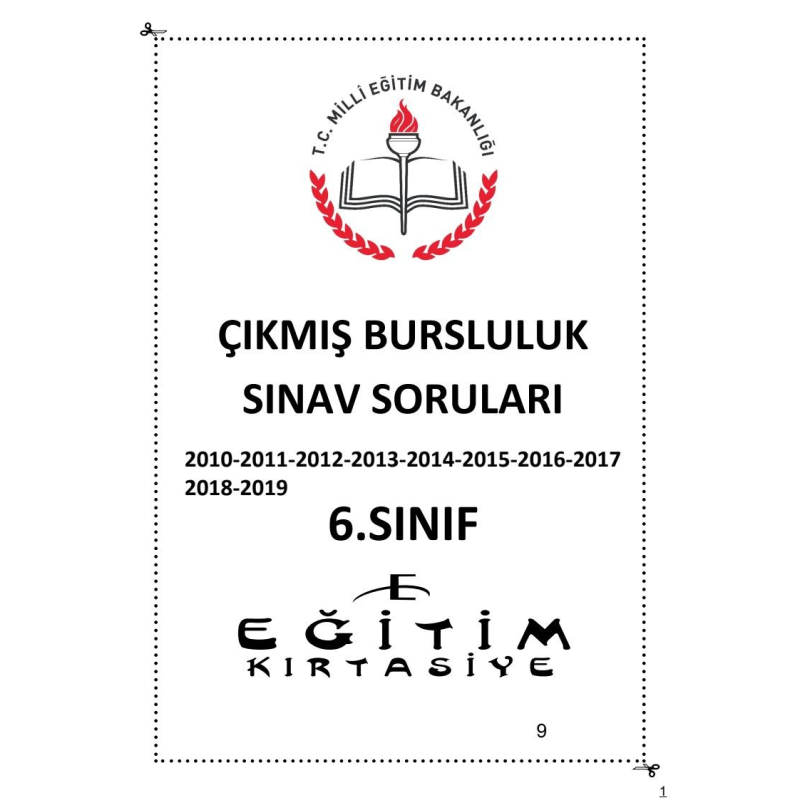 ÇIKMIŞ BURSLULUK SINAV SORULARI