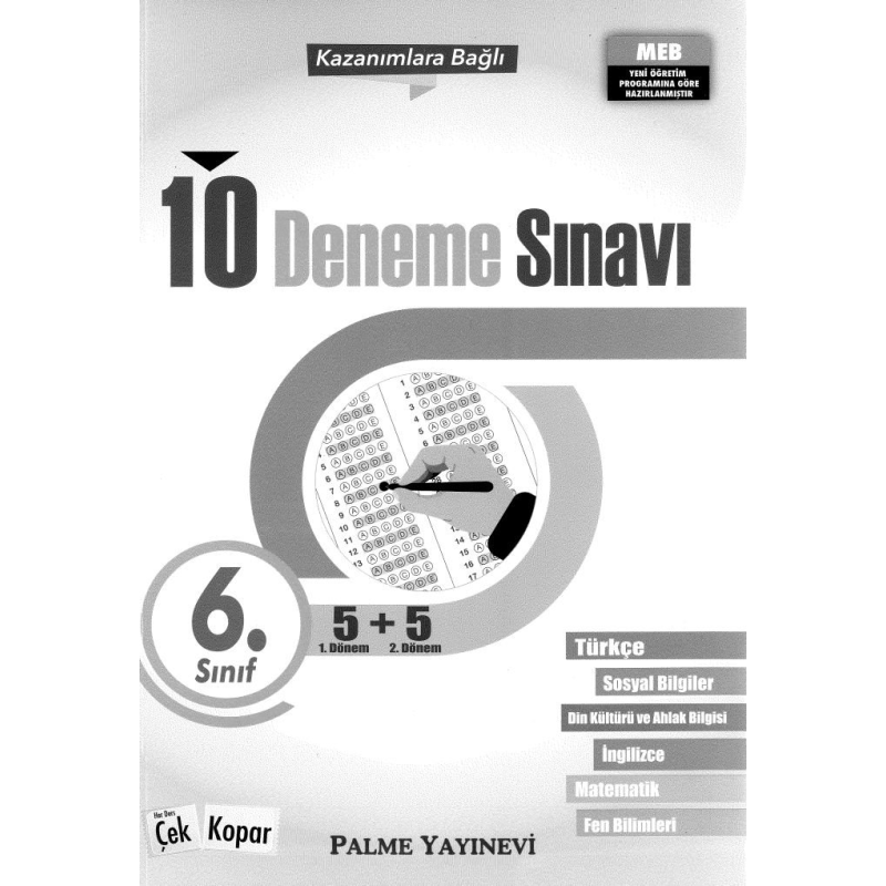 10 DENEME SINAVI