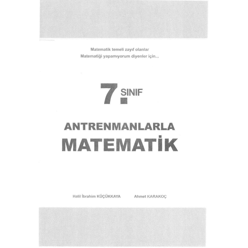 ANTRENMANLARLA MATEMATİK