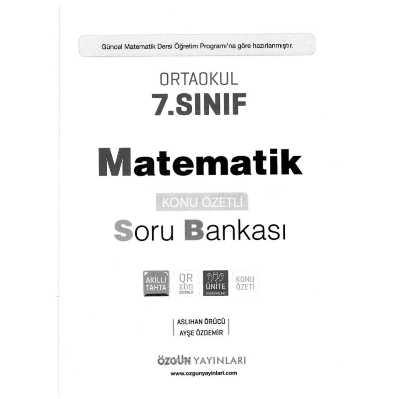 MATEMATİK KONU ÖZETLİ SORU BANKASI