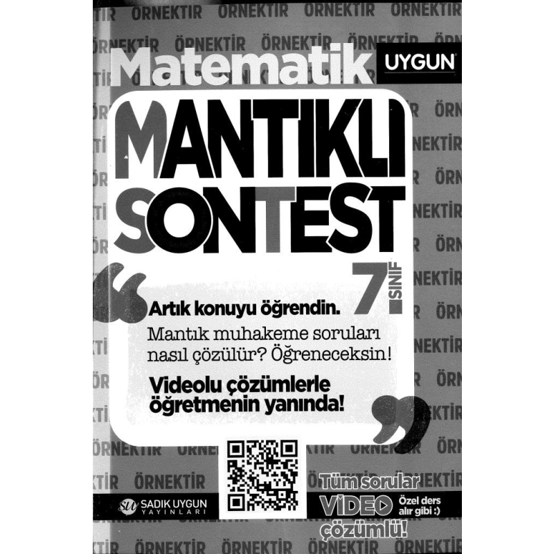 MATEMATİK MANTIKLI SONTEST