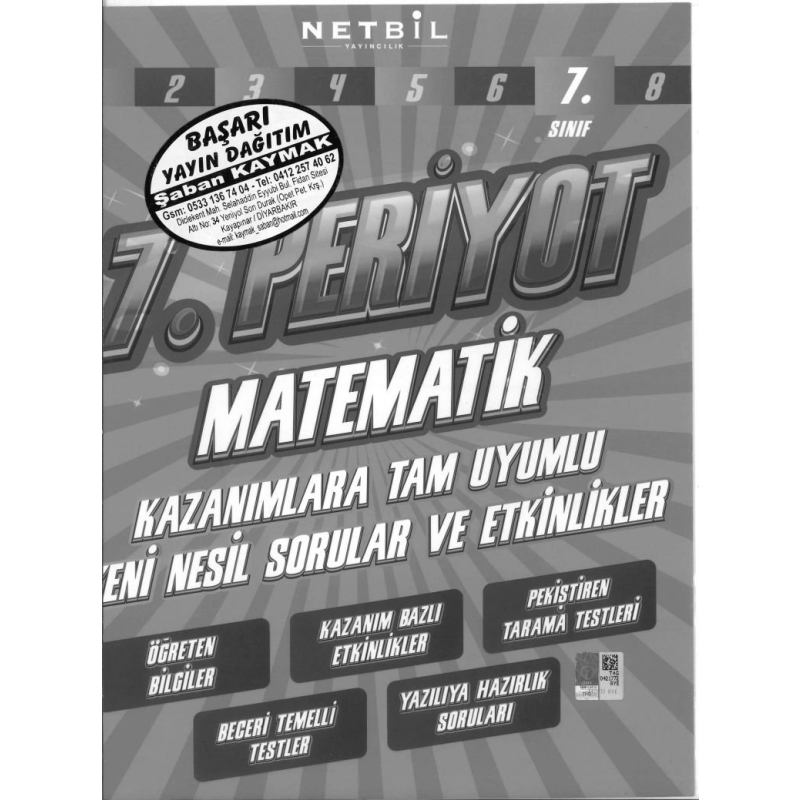 7. PERİYOT MATEMATİK YENİ NESİL SORULAR VE ETKİNLİKLER