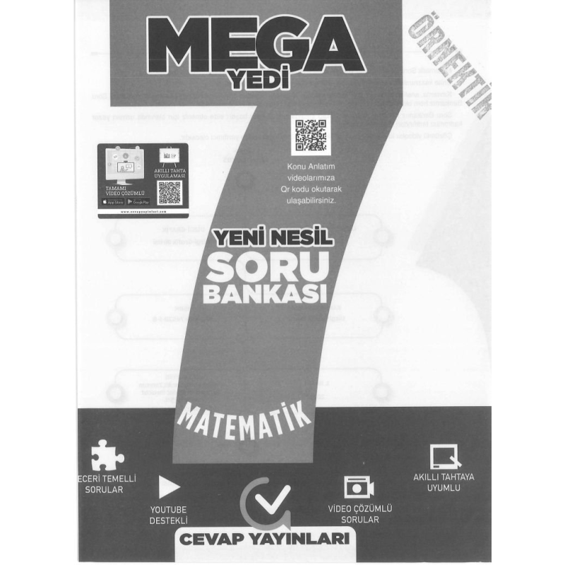 MEGA YEDİ YENİ NESİL SORU BANKASI MATEMATİK
