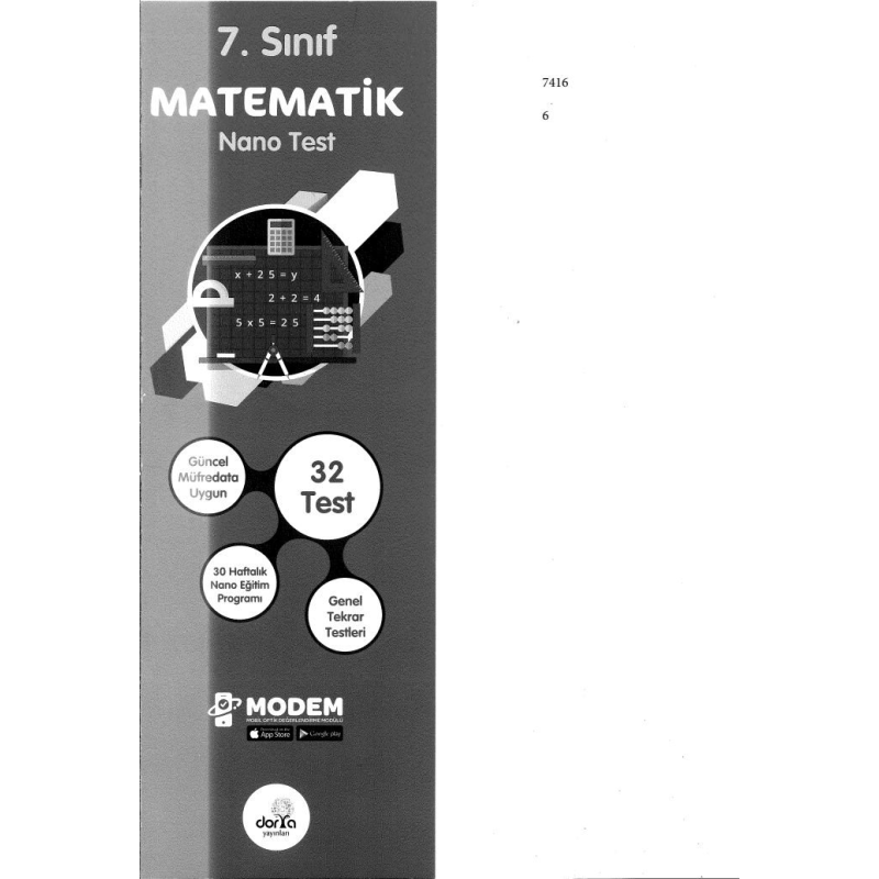 MATEMATİK NANO TEST 32 TEST