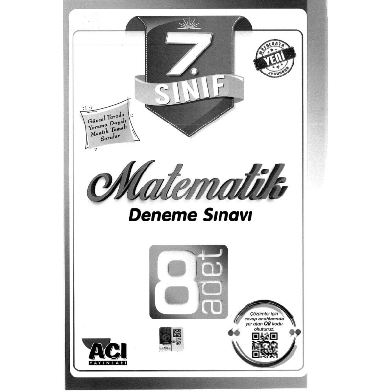 MATEMATİK DENEME SINAVI 8 ADET
