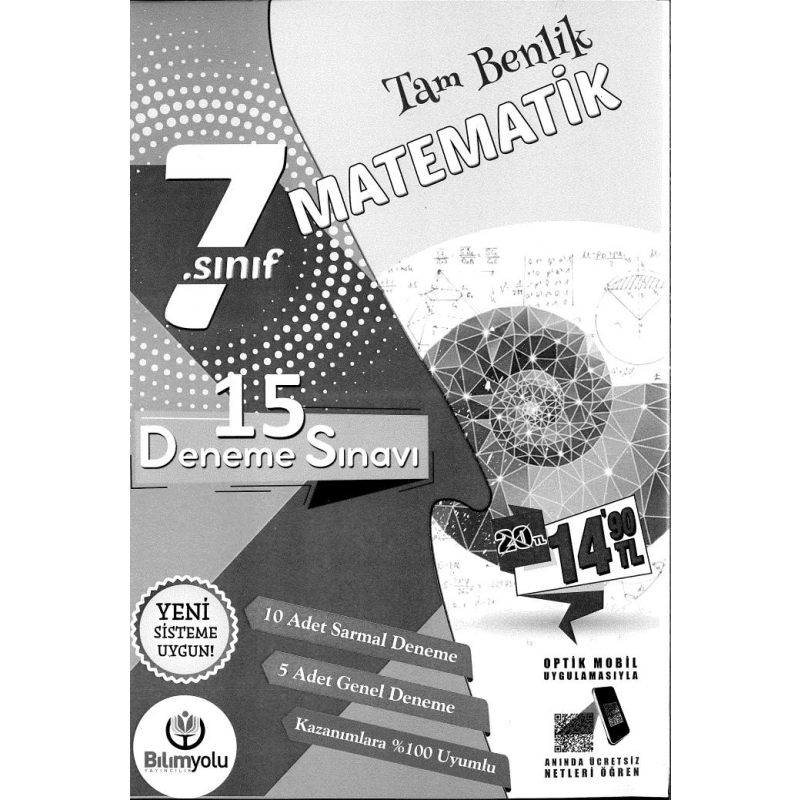 TAM BENLİK MATEMATİK 15 DENEME SINAVI
