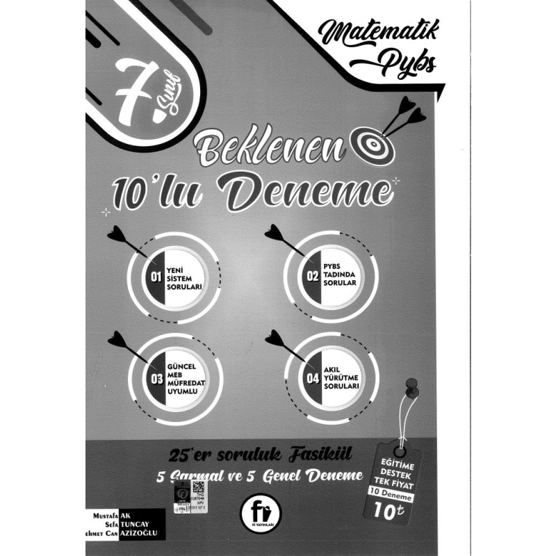 BEKLENENE 10'LU DENEME MATEMATİK PYBS