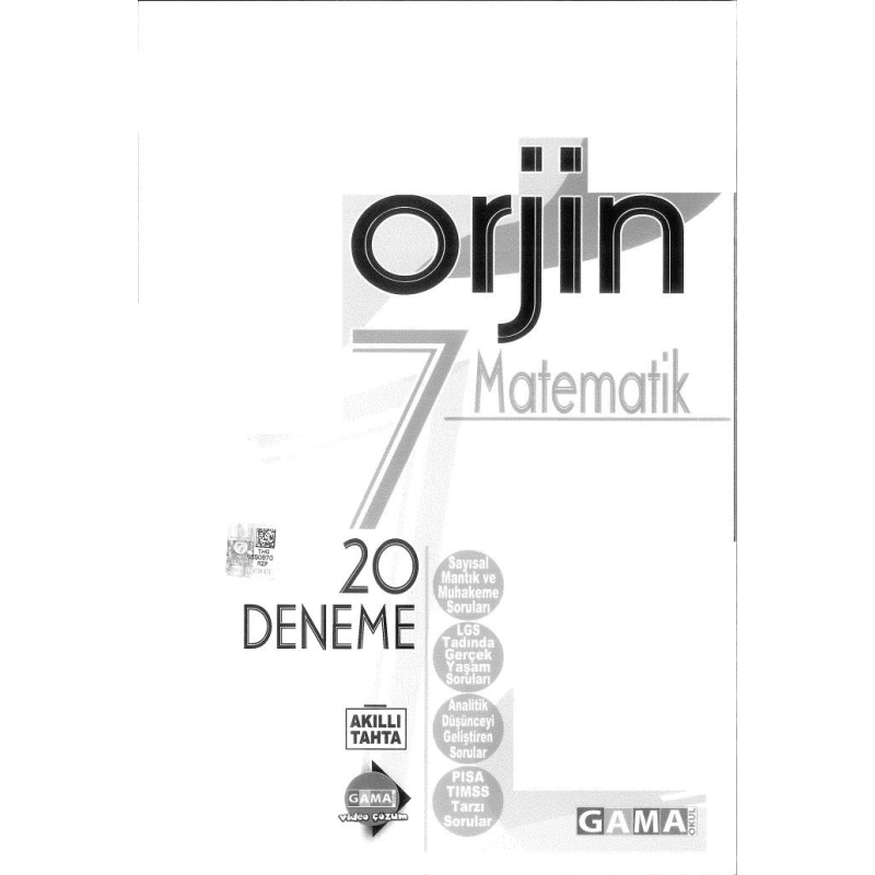 ORJİN MATEMATİK 20 DENEME