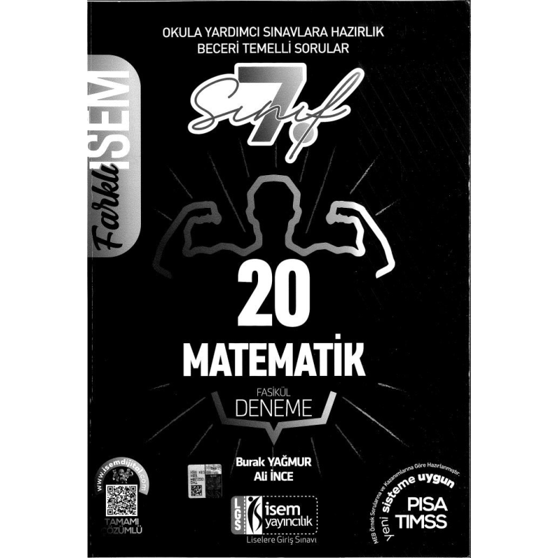 20 MATEMATİK FASİKÜL DENEME