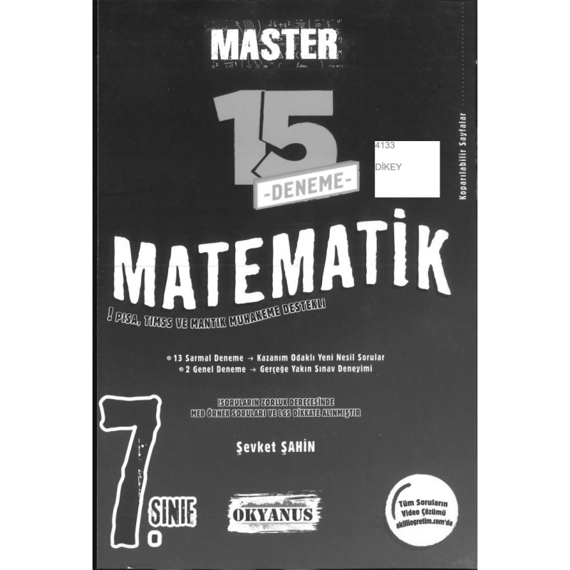 MASTER 15 DENEME MATEMATİK
