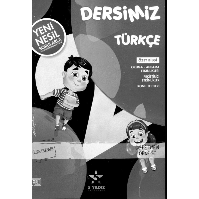DERSİMİZ TÜRKÇE