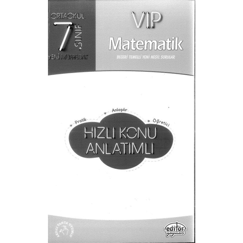 VIP MATEMATİK HIZLI KONU ANLATIMLI