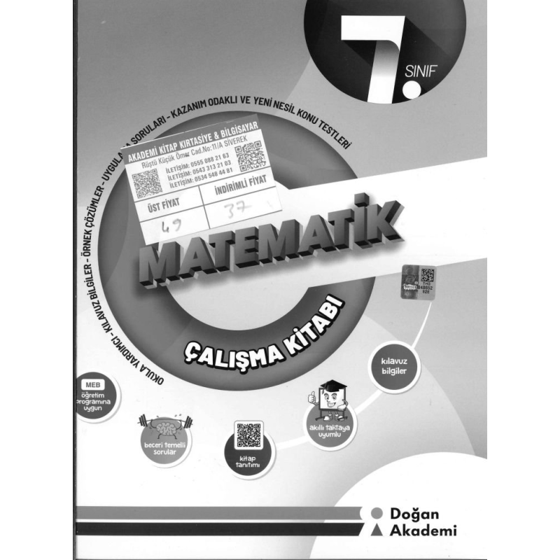 MATEMATİK ÇALIŞMA KİTABI