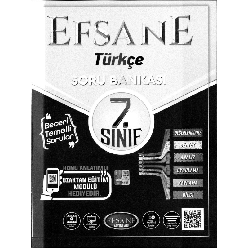 EFSANE TÜRKÇE SORU BANKASI